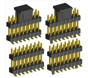 2.00mm Pin Header Double Rows Double Insulator SMD Type.